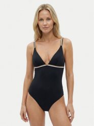 BOSS Strój kąpielowy 50556662 Czarny. Czarne stroje jednoczęściowe Boss, bez wzorów, z syntetyku. Za 549.99 zł.