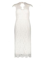 IVY & OAK Sukienka w kolorze białym rozmiar: 36. Białe sukienki damskie IVY & OAK, bez wzorów, z bawełny, bez ramiączek. Za 140.86 zł.