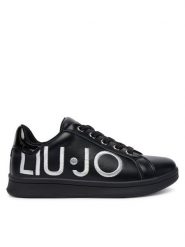 Liu Jo Sneakersy Ginny 01 4F5007 EX014 M Czarny. Czarne buty sportowe dziewczęce Liu Jo, ze skóry, bez zapięcia. Za 299.99 zł.
