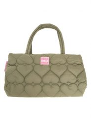 Zwillingsherz Shopper bag "Smile" w kolorze khaki - 50 x 29 cm rozmiar: onesize. Brązowe shopper bag Zwillingsherz, bez wzorów, z materiału, na ramię, bez dodatków. Za 144.92 zł.