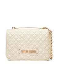 LOVE MOSCHINO Torebka JC4000PP1NLA0110 Beżowy. Brązowe torebki klasyczne damskie Love Moschino, ze skóry, bez dodatków. Za 659.99 zł.