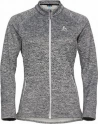 Bluza rozpinana bez kaptura damska ODLO Tencia Mid Layer Full Zip. Szare bluzy damskie ODLO, xs, bez wzorów, z materiału, bez kaptura. Za 371.25 zł.