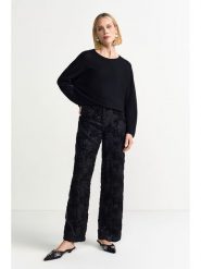 Rich & Royal Sweter w kolorze czarnym rozmiar: XL. Czarne swetry klasyczne damskie Rich & Royal, xl, bez kołnierzyka. Za 294.95 zł.