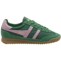 Sneakersy damscy Gola Tornado Trainer. Zielone obuwie sportowe casual damskie Gola, bez zapięcia. Za 415.00 zł.