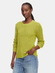 JOOP! Sweter 263Kn32Korin 30103314 Zielony Slim Fit. Zielone swetry klasyczne damskie Joop!, z syntetyku, bez kołnierzyka. Za 799.99 zł.