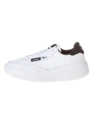 Adidas Skórzane sneakersy "Her Court" w kolorze białym rozmiar: 36. Białe obuwie sportowe damskie Adidas, bez zapięcia. Za 184.46 zł.