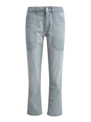 Milano Italy Dżinsy - Regular fit - w kolorze błękitnym rozmiar: 42. Niebieskie jeansy damskie Milano Italy, z podwyższonym stanem. Za 173.99 zł.