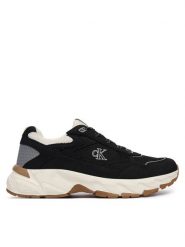 Calvin Klein Sneakersy V3X9-83485-1960 S Czarny. Czarne buty sportowe dziewczęce Calvin Klein, ze skóry, bez zapięcia. Za 389.99 zł.