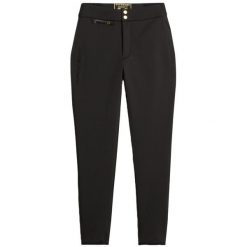 Damskie legginsy Superdry Luxe. Czarne legginsy damskie Superdry, s, bez wzorów. W wyprzedaży za 779.25 zł.