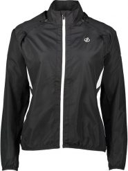 Dare 2b Kurtka przeciwwiatrowa 2w1 "Rebound" w kolorze czarnym rozmiar: 34. Czarne kurtki sportowe damskie Dare 2b, s, bez wzorów, bez kaptura. Za 74.11 zł.