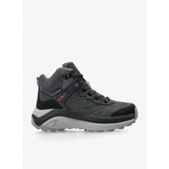 Buty turystyczne damskie CMP Juukat Mid WP. Szare obuwie trekkingowe damskie CMP, bez zapięcia. Za 403.99 zł.