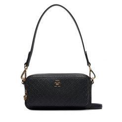 Torebka Tommy Hilfiger. Czarne torebki klasyczne damskie Tommy Hilfiger, bez dodatków. Za 569.99 zł.