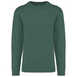 Bluza z okrągłym dekoltem Kariban. Zielone bluzy damskie KARIBAN, xs, bez wzorów, z bawełny, bez kaptura. Za 128.50 zł.