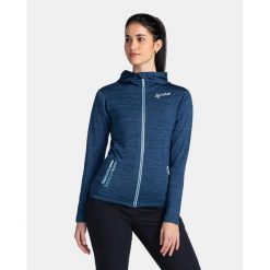 Damska bluza techniczna Kilpi SEVELEN-W. Czerwone bluzy damskie Kilpi, bez wzorów, z materiału, z kapturem. Za 267.13 zł.