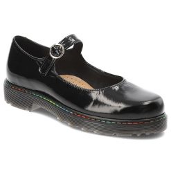 Czarne Półbuty Armodo Eleganckie Obuwie Damskie. Czarne półbuty damskie Armodo, bez wzorów, ze skóry, bez obcasa, bez zapięcia. Za 369.00 zł.