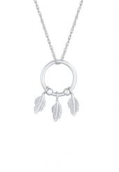 Elli Damski wisiorek pióro Boho Hippie Letni trend w pozłacanym srebrze próby 925 Sterling Silver Naszyjniki 1 ct. Szare naszyjniki damskie Elli, pozłacane. Za 211.64 zł.