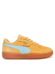 Puma Sneakersy Palermo Moda Xtra Gum 400323 06 Pomarańczowy. Brązowe obuwie sportowe damskie Puma, ze skóry, bez zapięcia. Za 268.99 zł.