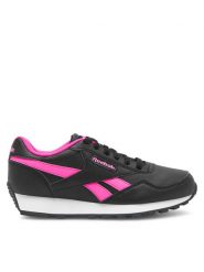 Reebok Sneakersy Royal Rewind 100046399K Czarny. Czarne buty sportowe dziewczęce Reebok, ze skóry, bez zapięcia. Za 169.99 zł.