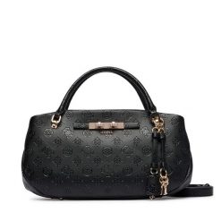 Torebka Guess. Czarne kuferki damskie Guess, z aplikacjami, bez dodatków. Za 584.99 zł.