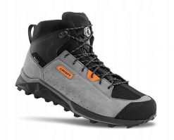 Buty trekkingowe Crispi Attiva Mid GTX Grey. Szare obuwie trekkingowe damskie Crispi, z gore-texu, bez zapięcia. Za 1,489.00 zł.
