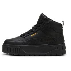 Adidasy Puma Karmen Ii Idol Mid, Dla obu płci. Czarne obuwie sportowe damskie Puma, z materiału, bez zapięcia, trekkingowe. Za 490.00 zł.