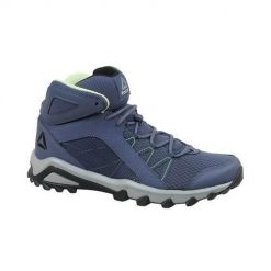 Buty trekkingowe damskie Reebok Trailgrip Mid 60 niebieskie. Niebieskie obuwie trekkingowe damskie Reebok, za kostkę, bez zapięcia. W wyprzedaży za 225.40 zł.