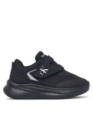 Calvin Klein Sneakersy Low Cut Velcro Sneaker V1X9-83478-1861 M Czarny. Czarne buty sportowe chłopięce Calvin Klein, z materiału, bez zapięcia. Za 339.99 zł.