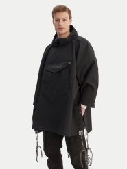 Napapijri Kurtka przeciwdeszczowa A-Raincape L NP0A4H4D9411 Czarny Oversize. Czarne kurtki damskie Napapijri, l, bez wzorów, z syntetyku, bez kaptura. Za 709.99 zł.