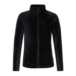 Damska polarowa bluza z zamkiem Protest Delay. Czarne bluzy damskie Protest, na zimę, bez wzorów, z polaru, bez kaptura. Za 317.50 zł.