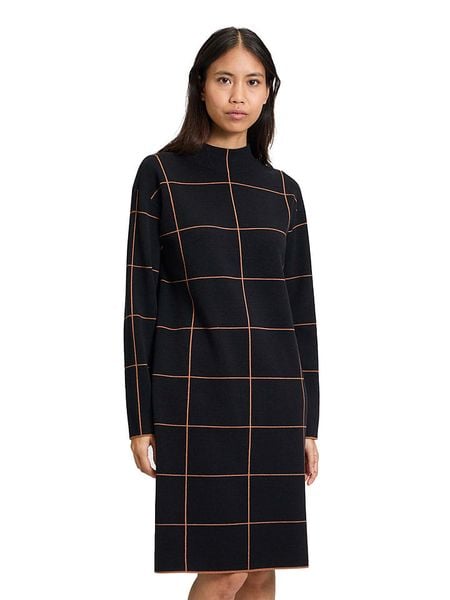 Betty Barclay Sukienka dzianinowa w kolorze czarno-brązowym rozmiar: 44. Czarne sukienki damskie Betty Barclay, bez wzorów, z dzianiny, bez ramiączek. Za 127.05 zł.