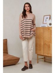 Soft Cashmere Sweter w kolorze jasnobrązowym rozmiar: 34/36. Brązowe swetry klasyczne damskie Soft Cashmere, z kaszmiru, bez kołnierzyka. Za 104.99 zł.