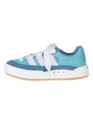 Adidas Skórzane sneakersy "Adimatic" w kolorze błękitnym rozmiar: 44. Niebieskie obuwie sportowe damskie Adidas, bez zapięcia. Za 162.87 zł.
