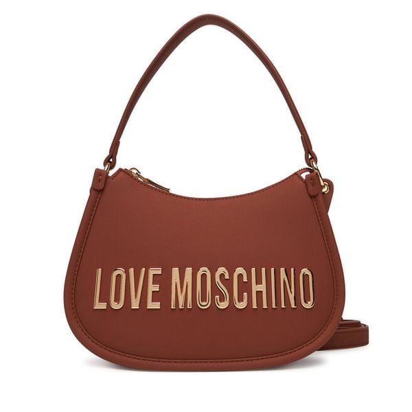 Torebka LOVE MOSCHINO. Brązowe torebki klasyczne damskie Love Moschino, bez dodatków. Za 479.99 zł.