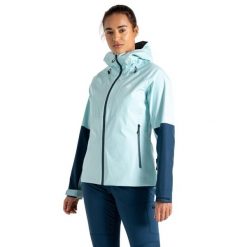 Damska Kurtka Wodoodporna Assert. Niebieskie kurtki damskie Dare 2b, xl, bez wzorów, z materiału, z kapturem. Za 1,093.99 zł.