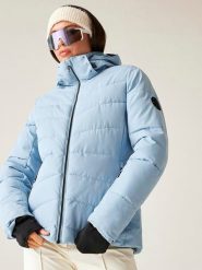 Dare 2b Kurtka narciarska "Glacier" w kolorze błękitnym rozmiar: 38. Niebieskie kurtki sportowe damskie Dare 2b, m, bez wzorów, bez kaptura. Za 419.69 zł.