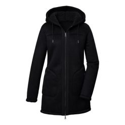 Parka damska z kapturem Killtec GW 63. Niebieskie parki damskie GIGA DX, z materiału, z kapturem. Za 538.35 zł.