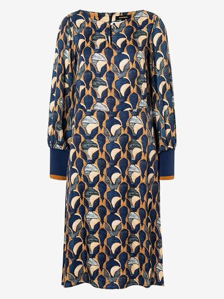 More & More Sukienka w kolorze granatowo-pomarańczowym rozmiar: 34. Niebieskie sukienki damskie More & More, bez wzorów, bez ramiączek. Za 109.52 zł.