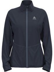Odlo Kurtka softshellowa "Markenes" w kolorze granatowym rozmiar: L. Niebieskie kurtki sportowe damskie ODLO, l, bez wzorów, bez kaptura. Za 311.85 zł.