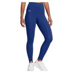 Legginsy treningowe damskie Under Armour UA Motion Ultra High-Rise. Niebieskie legginsy damskie Under Armour, m, bez wzorów. Za 177.99 zł.