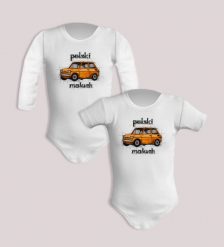 Maluch — body (Rozmiar: 3M; Długość rękawa: krótki; Kolor nadruku: niebieski; Rodzaj nadruku: Maluch). Niebieskie body niemowlęce nikiniki, bez wzorów, z bawełny, bez kołnierzyka, bez ramiączek. Za 59.00 zł.
