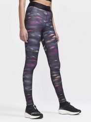 Craft Legginsy sportowe "Core" w kolorze antracytowym rozmiar: XL. Czarne legginsy damskie Craft, s, bez wzorów, z materiału, outdoorowe. Za 72.95 zł.