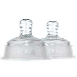 Smoczek do karmienia niemowląt ze średnim przepływem 2 szt. mio 108062553100. Smoczki Mepal. W wyprzedaży za 42.90 zł.