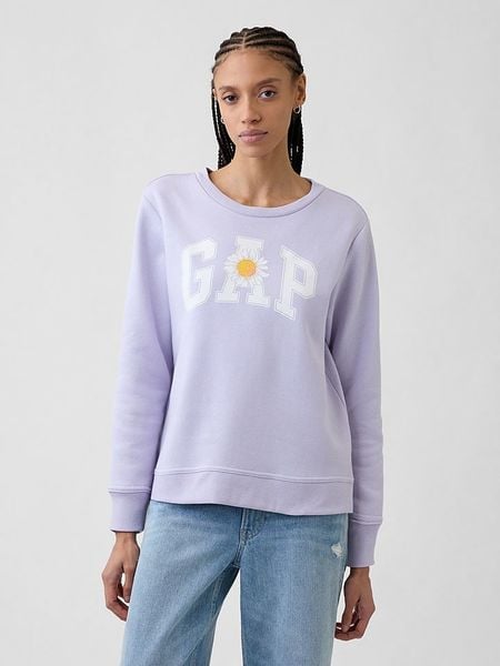 GAP Bluza w kolorze lawendowym rozmiar: M. Różowe bluzy damskie GAP, m, bez wzorów, bez kaptura. Za 79.03 zł.