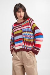 Sweter damski Dakar WEEKEND MAX MARA. Swetry klasyczne damskie Weekend Max Mara, xs, bez kołnierzyka. W wyprzedaży za 839.30 zł.