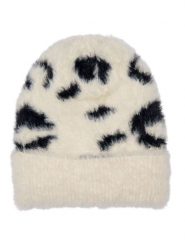 ONLY Czapka w kolorze kremowo-czarnym rozmiar: onesize. Brązowe czapki damskie Only, bez wzorów. Za 56.79 zł.