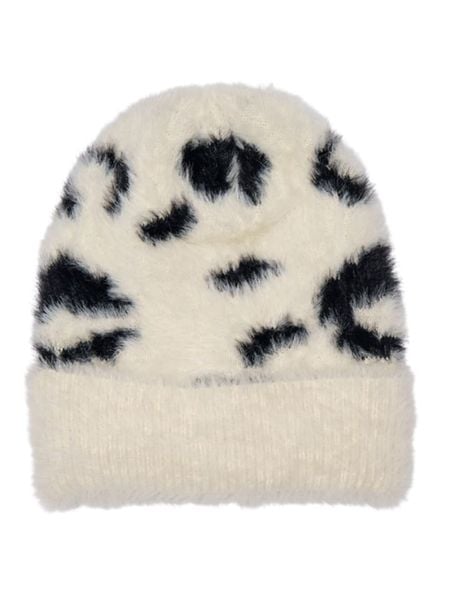 ONLY Czapka w kolorze kremowo-czarnym rozmiar: onesize. Brązowe czapki damskie Only, bez wzorów. Za 56.79 zł.