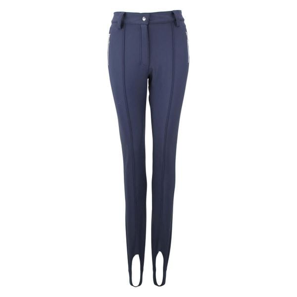 Damski softshellowy kombinezon narciarski Peak Mountain Afizzli. Niebieskie kombinezony damskie Peak Mountain, na zimę, bez wzorów, sportowe, bez kołnierzyka, bez ramiączek. W wyprzedaży za 438.00 zł.