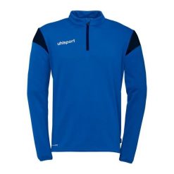 Bluza treningowa z zamkiem błyskawicznym 1/4 Uhlsport Squad 27. Niebieskie bluzy damskie Uhlsport, m, bez wzorów, bez kaptura. Za 199.00 zł.