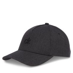 Czapka z daszkiem Calvin Klein. Czarne czapki z daszkiem damskie Calvin Klein, bez wzorów. Za 129.99 zł.