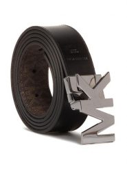 MICHAEL Michael Kors Pasek Damski 34mm Ctfr Mk Buckle Belt 39H9LBLY1U Brązowy. Brązowe paski damskie MICHAEL Michael Kors, bez wzorów, ze skóry. Za 466.99 zł.